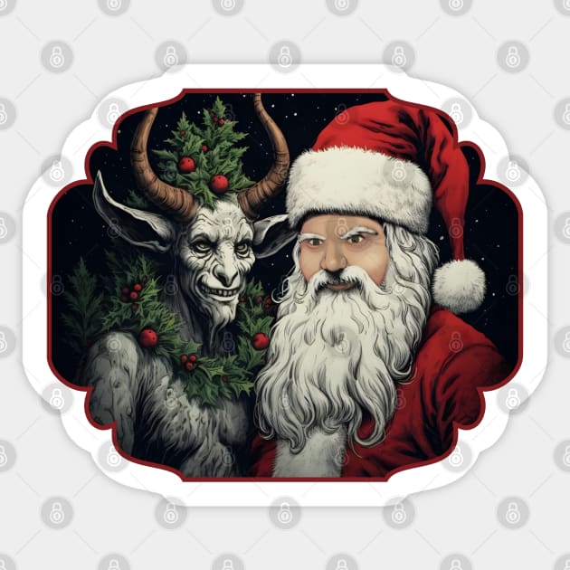 Creepy Christmas 2 Sticker by Kary Pearson